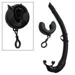 Black Free Dive Low Volume Silicone Mask & Nautilus Snorkel Set