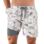 Men’s Premium Compression-Lined Hybrid Shorts | Secret Garden