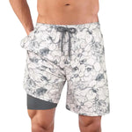 Men’s Premium Compression-Lined Hybrid Shorts | Secret Garden