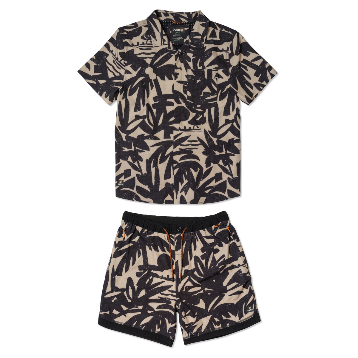 OLEU ALL-SHORT™ 6" INSEAM I 16.5" OUTSEAM | CARVINGS in SANDSTONE