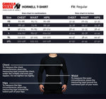 Hornell T-Shirt Black/Gray | Unisex