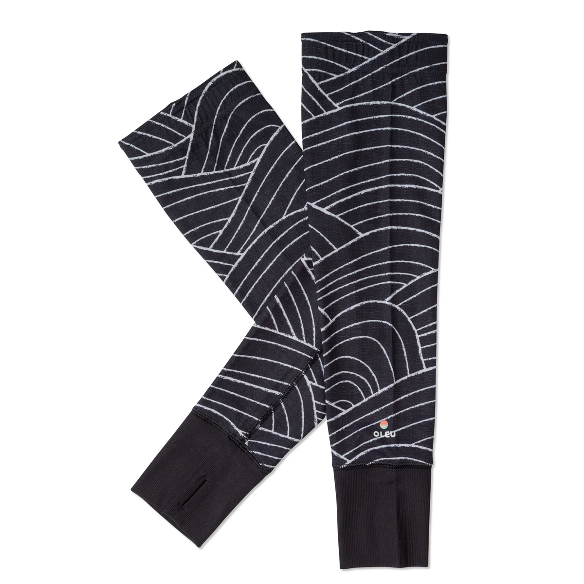 OLEU SUNSPORT™ UV ARM SLEEVES | STORM CARBON