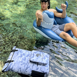 Waterproof Floating Backpack Cooler | Snow Camo