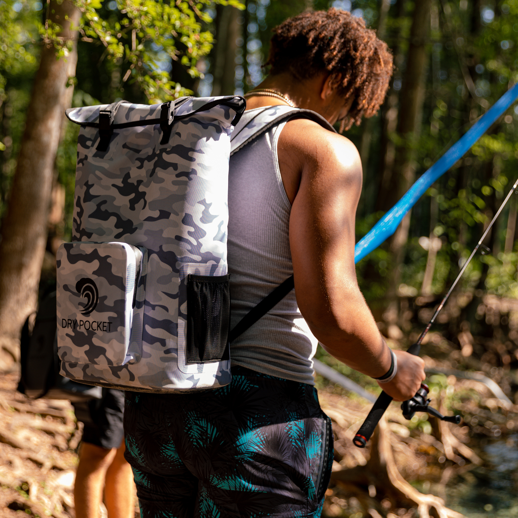 Waterproof Floating Backpack Cooler | Snow Camo