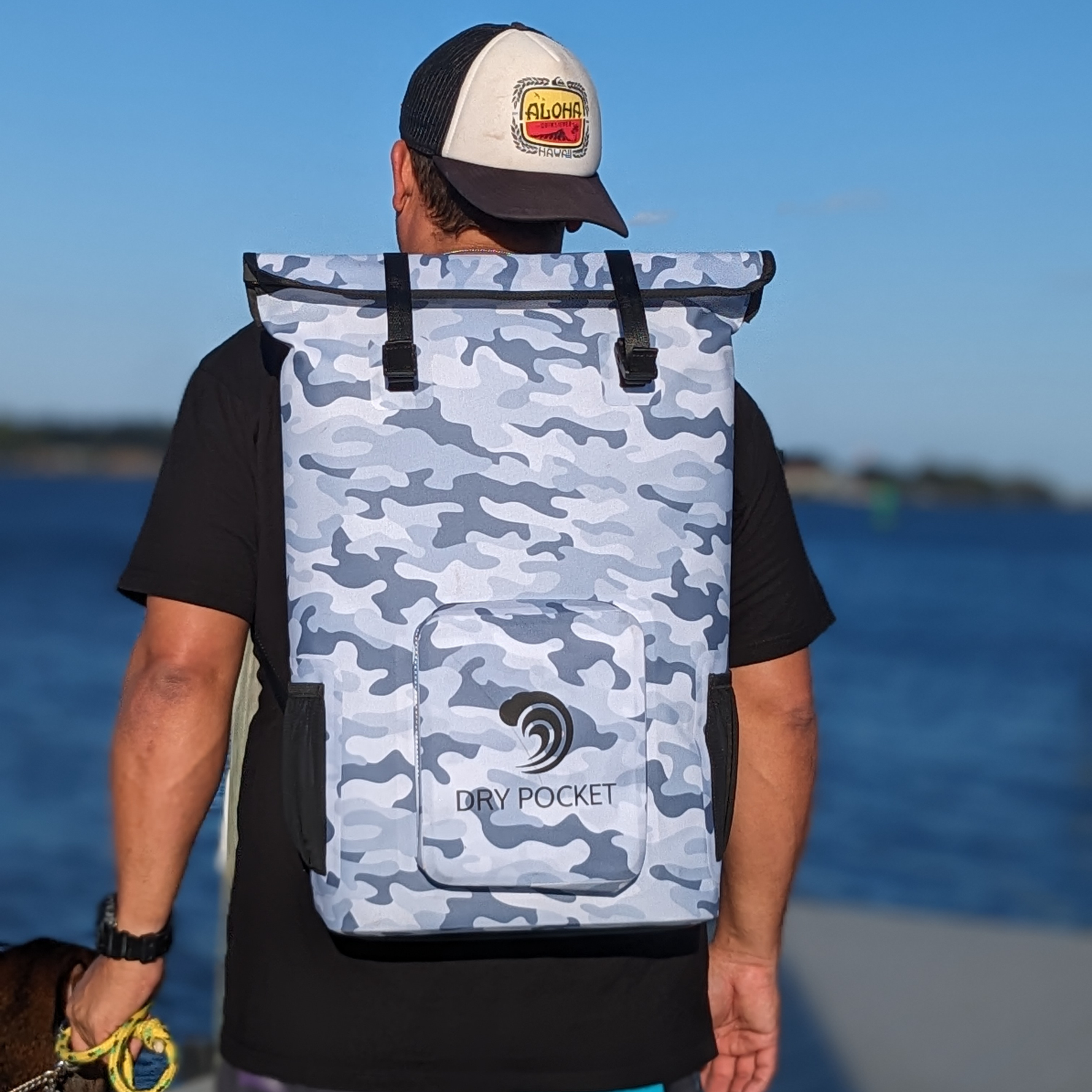 Waterproof Floating Backpack Cooler | Snow Camo