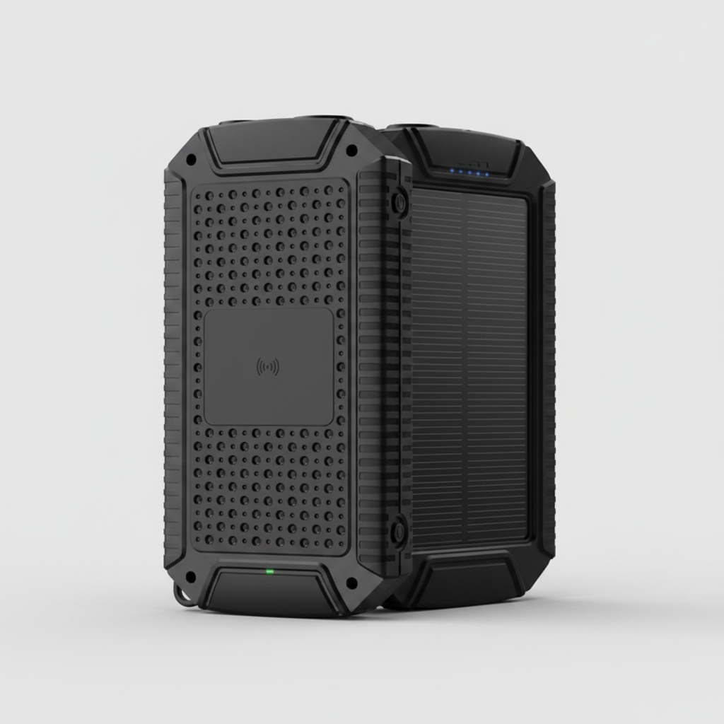 Wireless Solar Power Bank