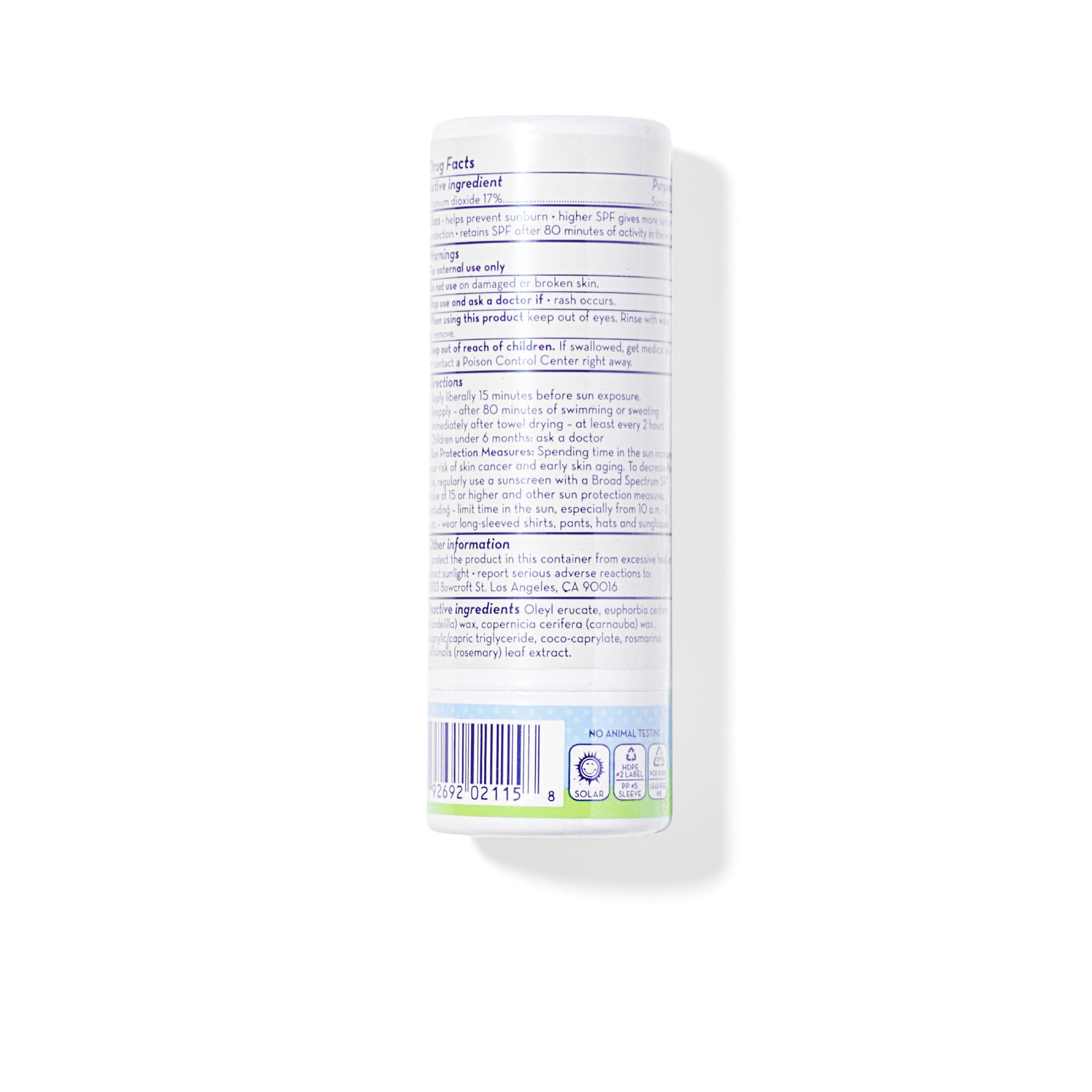 No Fragrance Super Sensitive™ Broad Spectrum SPF 30+ Sunscreen Stick