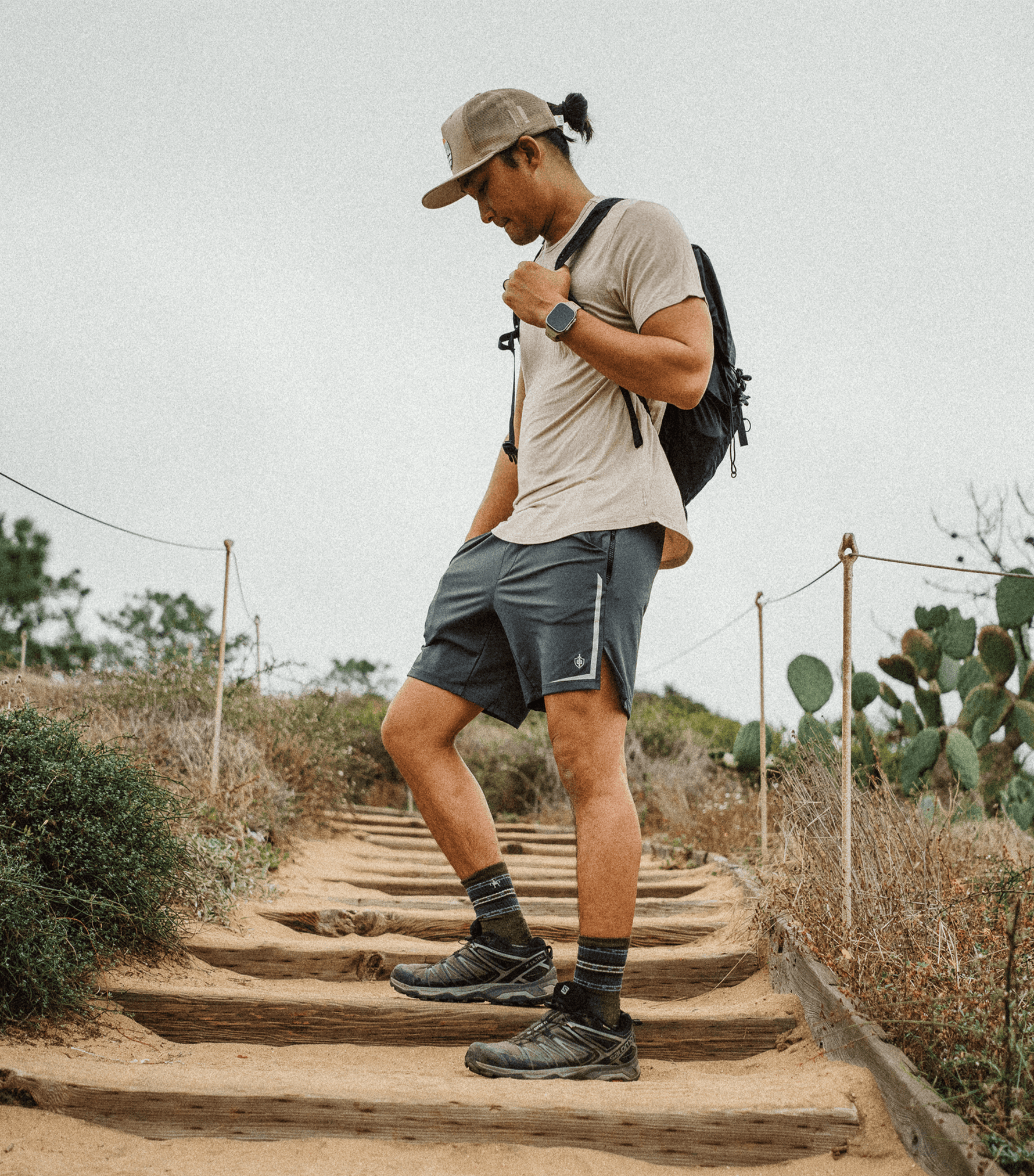 Bamboo Swift Curve-Hem T-Shirt