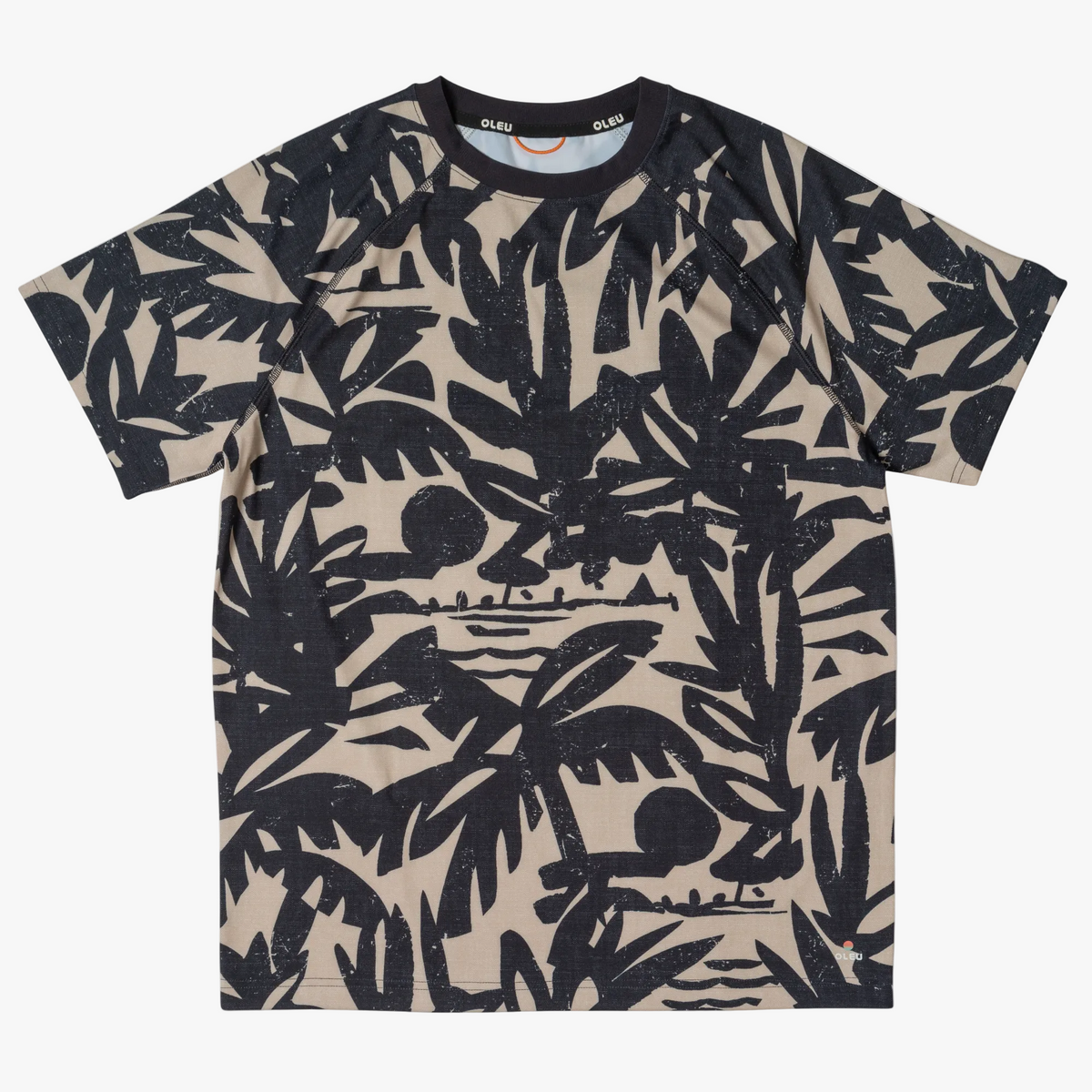 OLEU SUNSPORT™ UV TEE SHIRT | CARVINGS SANDSTONE
