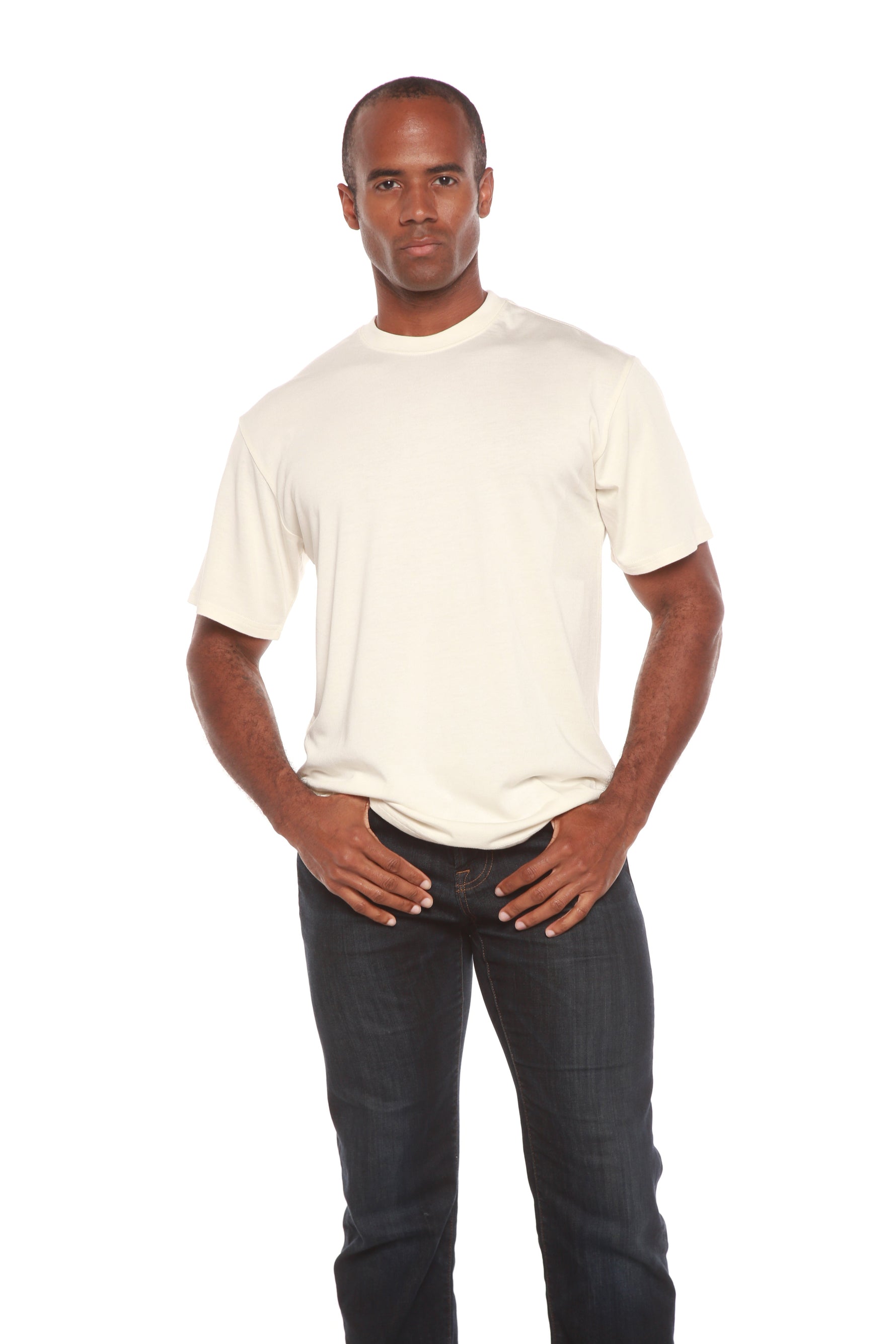 The Original Men's Bamboo Viscose/Organic Cotton Short Sleeve T-Shirt | Classic Cut
