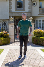The Original Men's Bamboo Viscose/Organic Cotton Short Sleeve T-Shirt | Classic Cut
