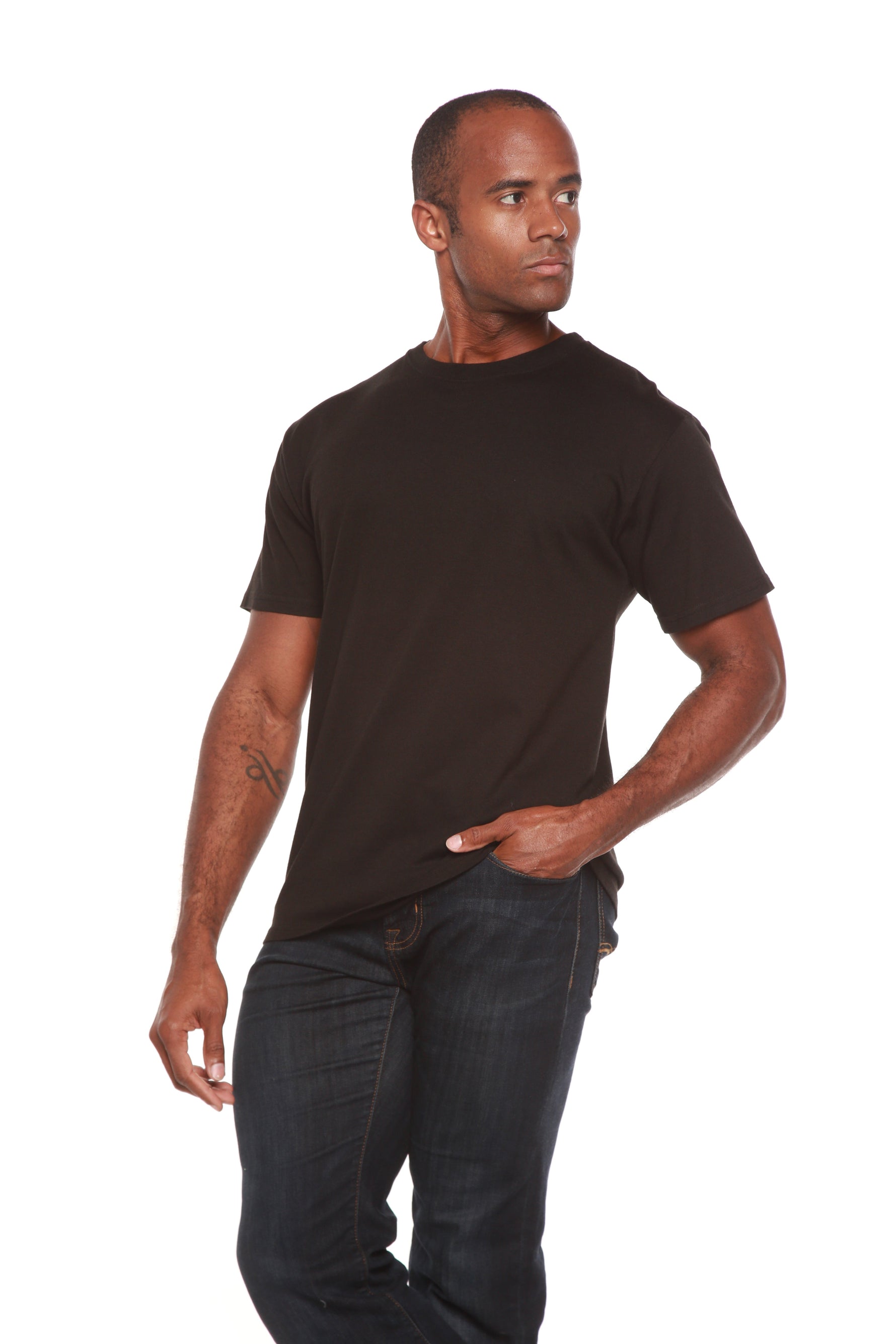 The Original Men's Bamboo Viscose/Organic Cotton Short Sleeve T-Shirt | Classic Cut