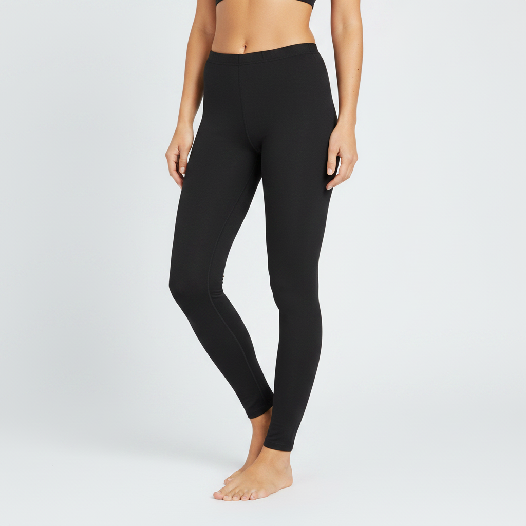 Tittimitti® Merino Wool Blend Thermal Underwear Base Layer Women's Leggings
