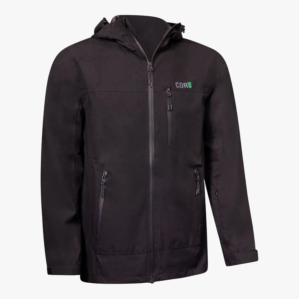 The Huakai Travel Rain Jacket | Black