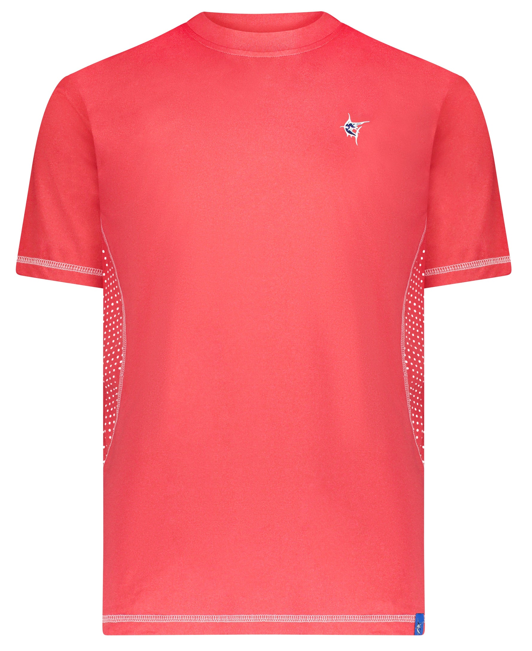 Grander Short Sleeve Performance Tee | Red