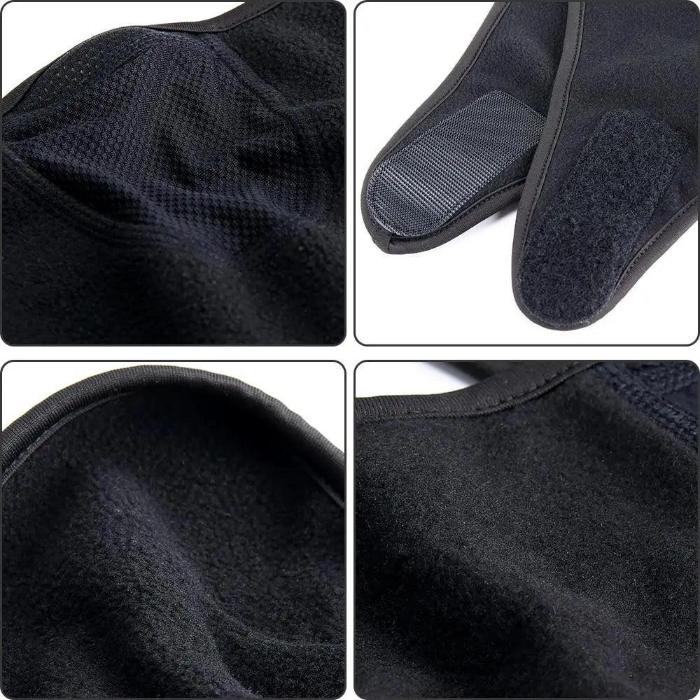 Windproof Winter Sports Half Face and Ear Cover Mask | Neck Gaiter