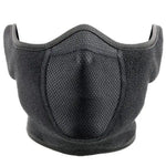 Windproof Winter Sports Half Face and Ear Cover Mask | Neck Gaiter