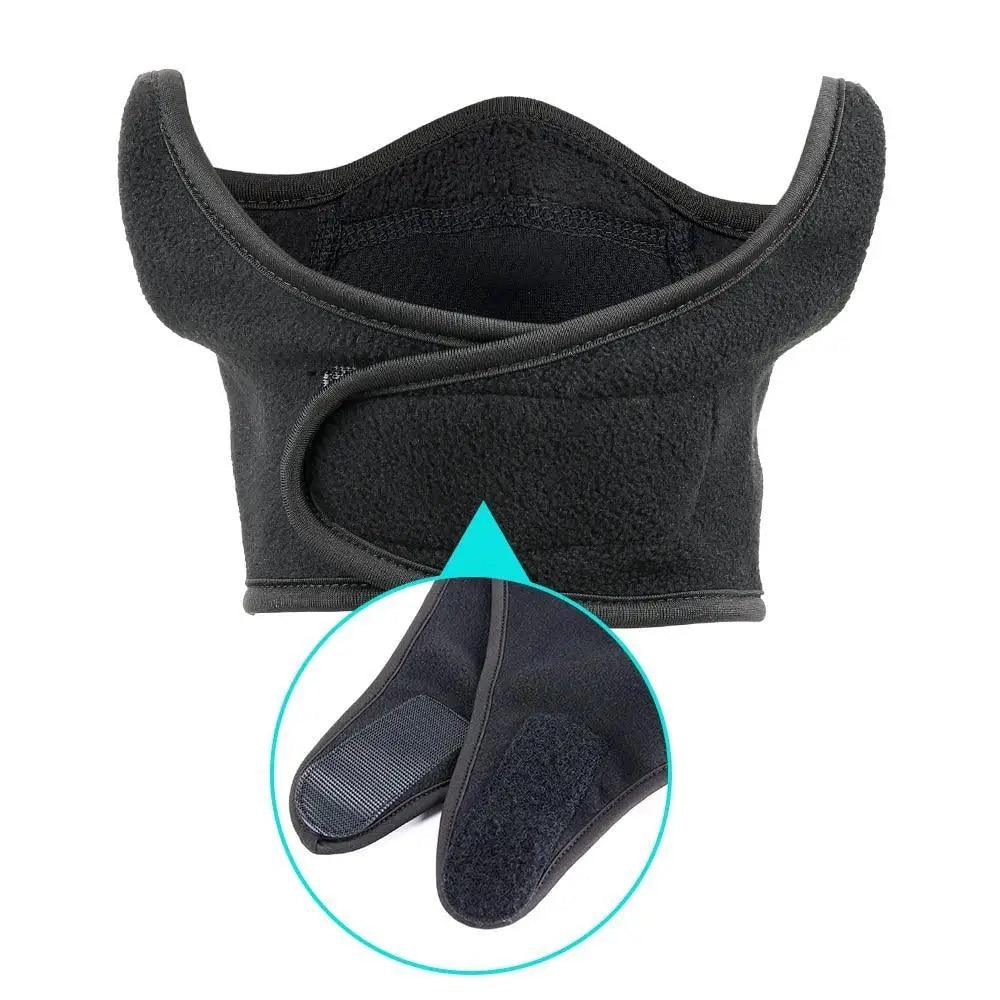 Windproof Winter Sports Half Face and Ear Cover Mask | Neck Gaiter