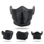 Windproof Winter Sports Half Face and Ear Cover Mask | Neck Gaiter