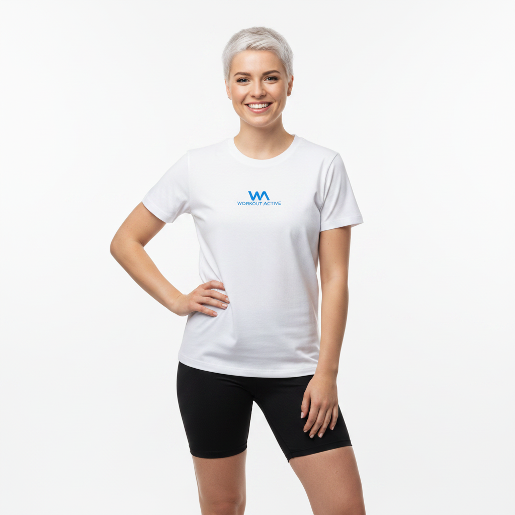 Workout Poly Mesh Jersey with WA (Blue) | Short Sleeve