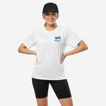 Workout Poly Mesh Jersey with WA (Blue) | Short Sleeve