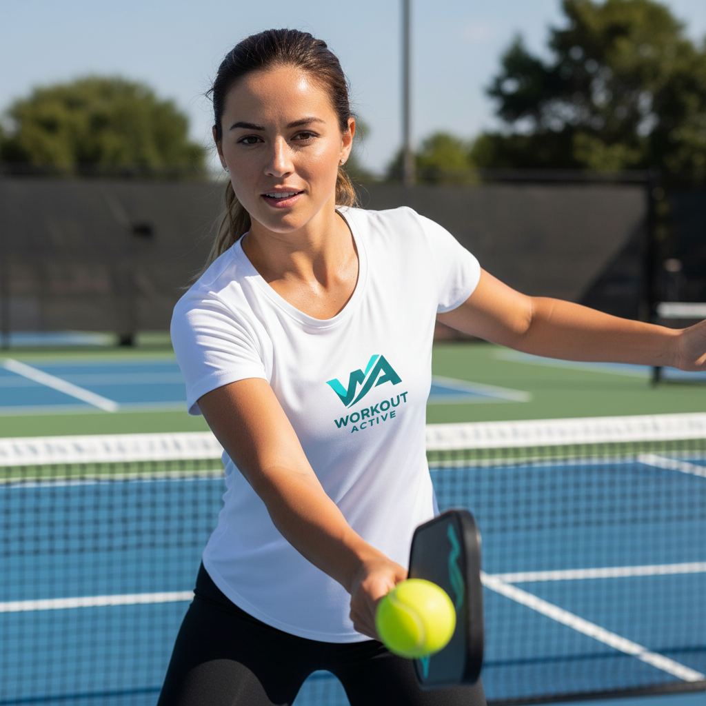 Workout Poly Mesh Jersey with WA (Cyan) | Short Sleeve