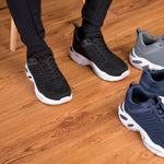 CALTO Q330 2.6” Taller (Black/White) Sneaker | Super Lightweight