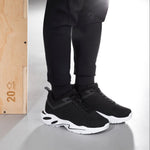CALTO Q330 2.6” Taller (Black/White) Sneaker | Super Lightweight