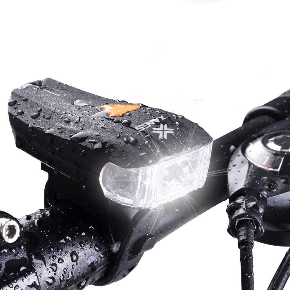USB Rechargeable 2LED High/Low Headlight