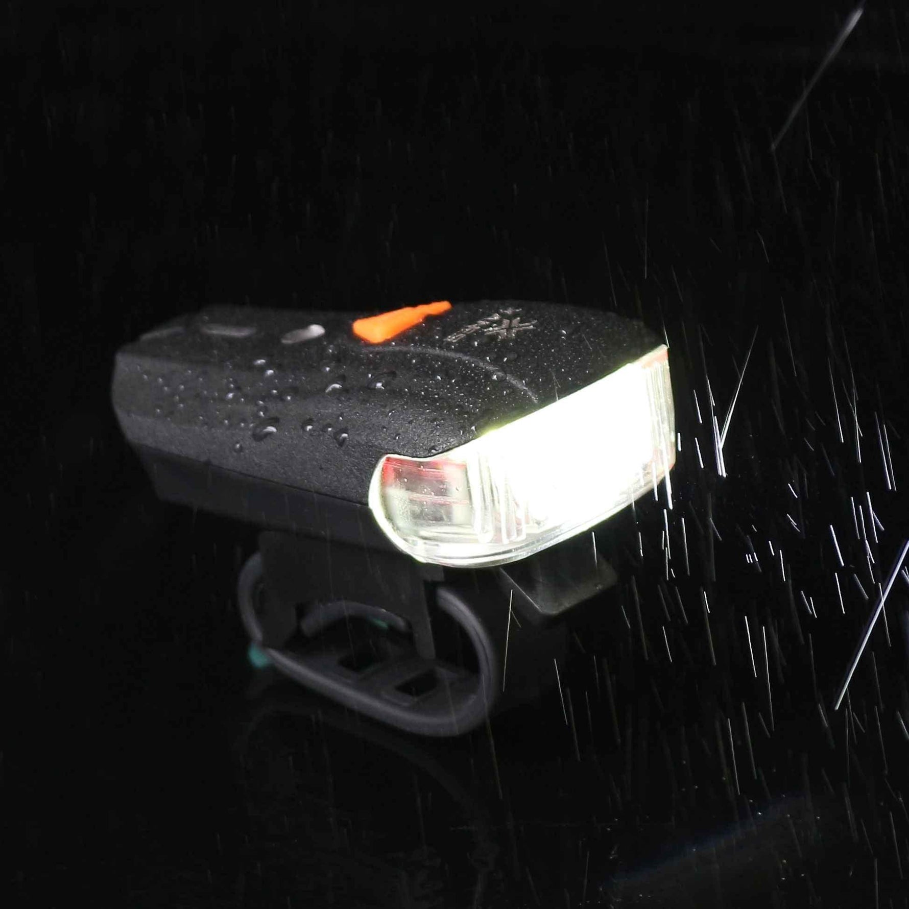 USB Rechargeable 2LED High/Low Headlight
