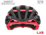 LAS Virtus Cycling Helmet | Black/Red