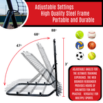Web Rebounder 3x3 Portable Multi-Sport Defensive Trainer