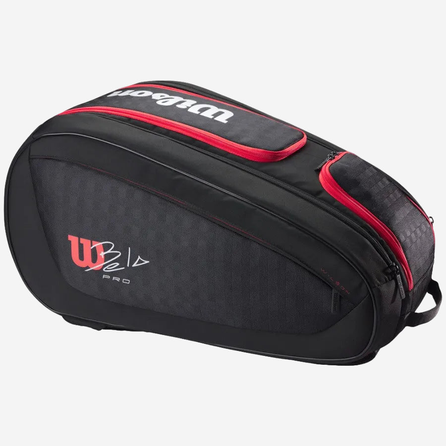 Wilson Padel Racket Bag Bela V3 | Black & Red