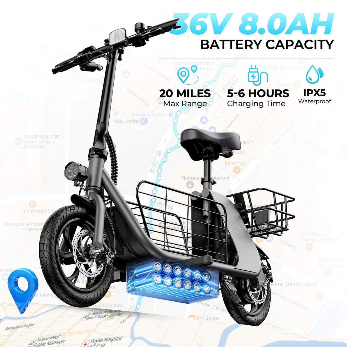 Windhorse C2 Cargo Electric Scooter