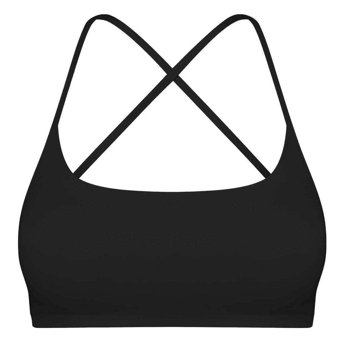 Women Cross Back Padded Sport Bra