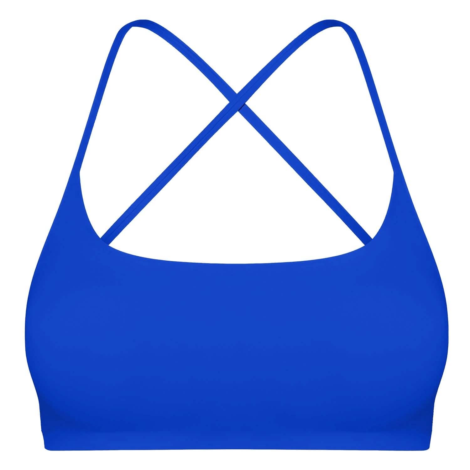 Women Cross Back Padded Sport Bra