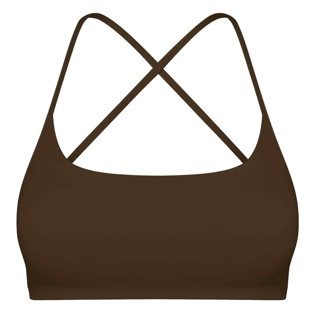 Women Cross Back Padded Sport Bra