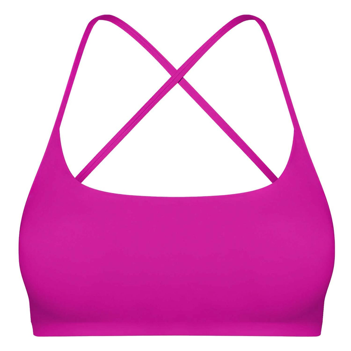 Women Cross Back Padded Sport Bra