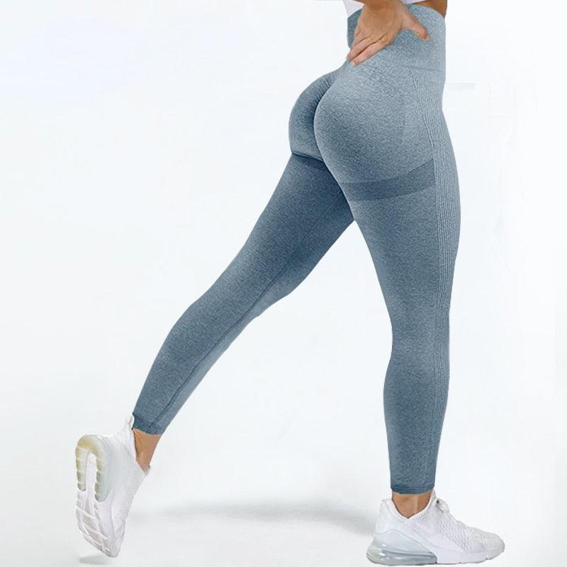 High Waist Seamless Workout Leggings
