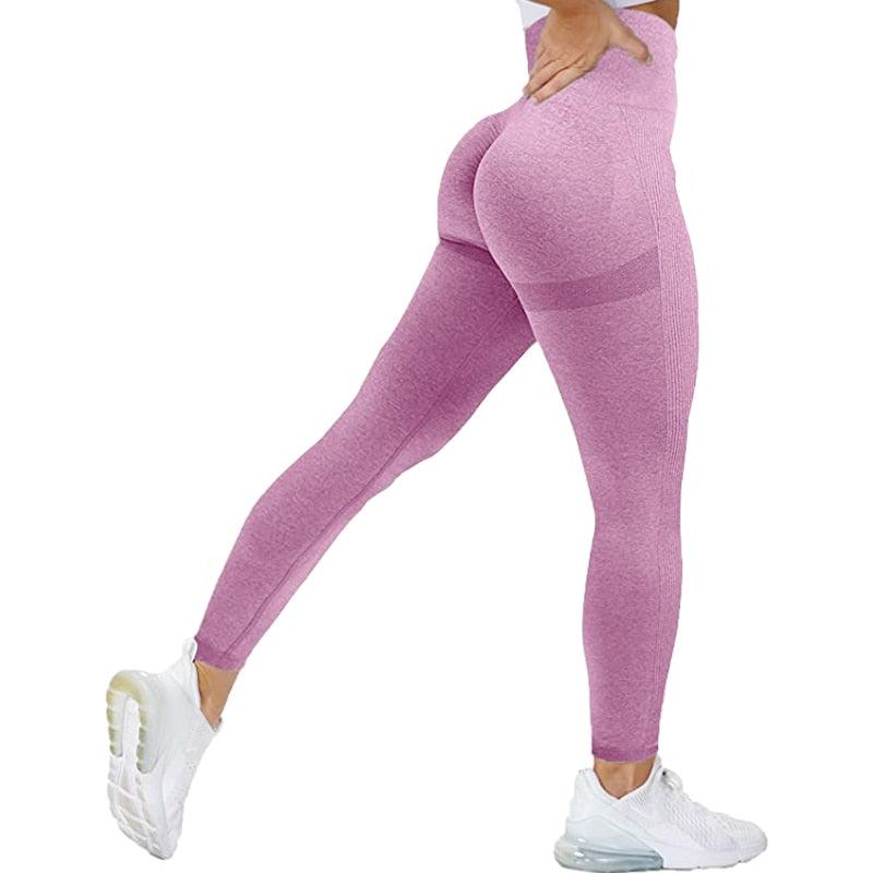 High Waist Seamless Workout Leggings
