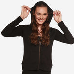 Women's Bamboo French Terry Zip Hooded Sweatshirt
