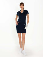 Women's Golf 15" Eloise Skirt | Midnight/White
