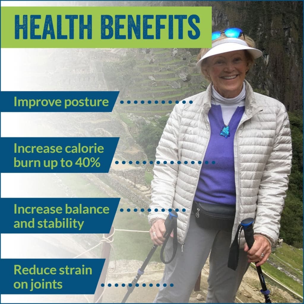 Official Nordic Walking Poles | Heights up to 6’2”
