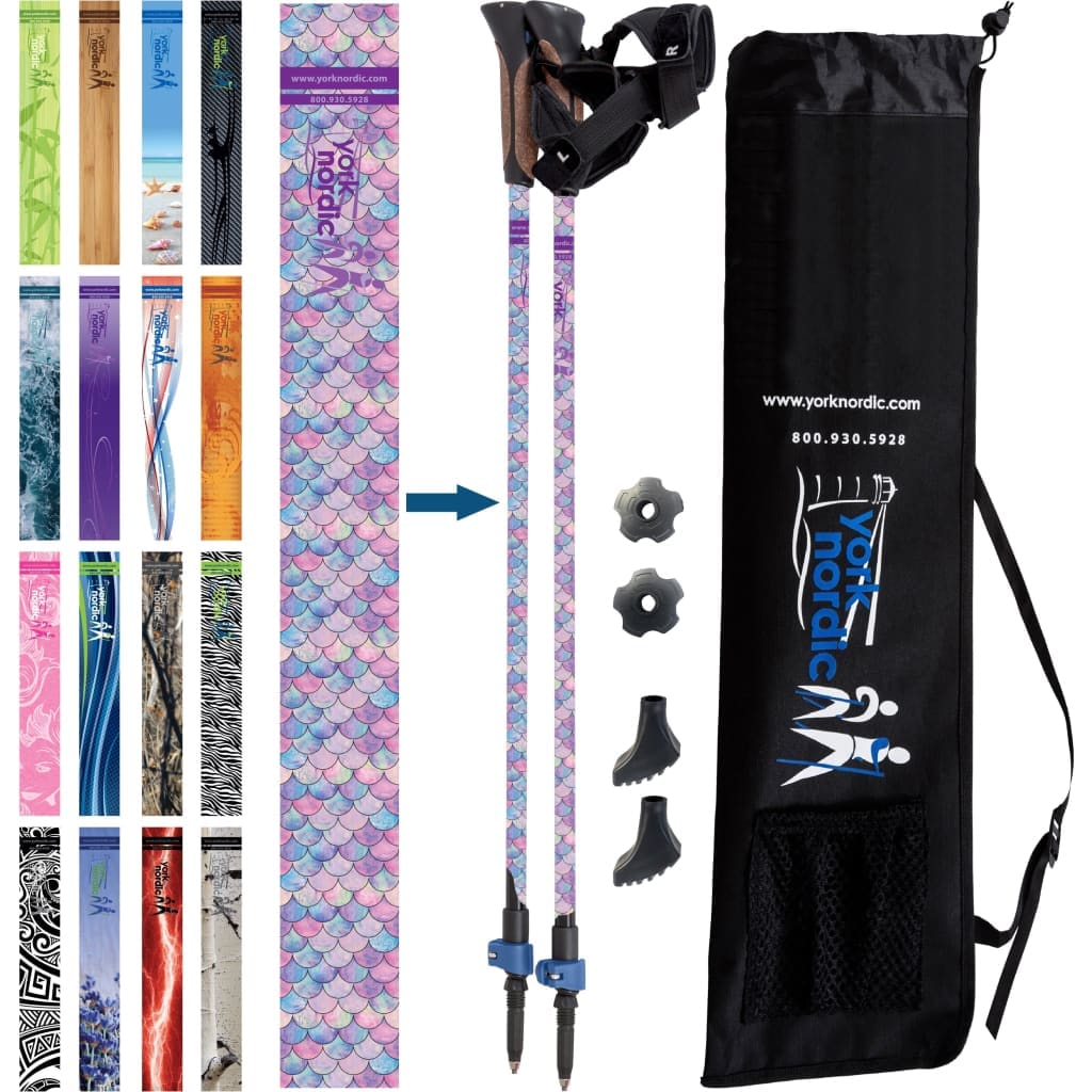Official Nordic Walking Poles | Heights up to 6’2”