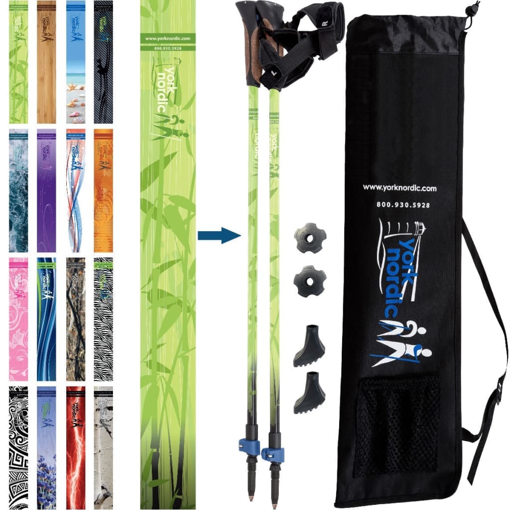 Official Nordic Walking Poles | Heights up to 6’2”
