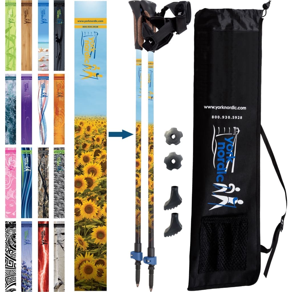 Official Nordic Walking Poles | Heights up to 6’2”