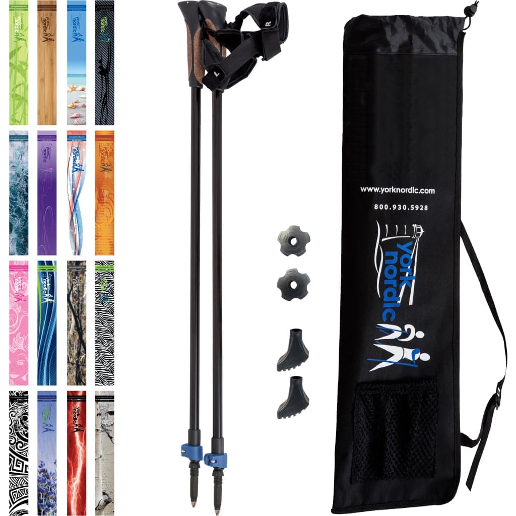 Official Nordic Walking Poles | Heights up to 6’2”