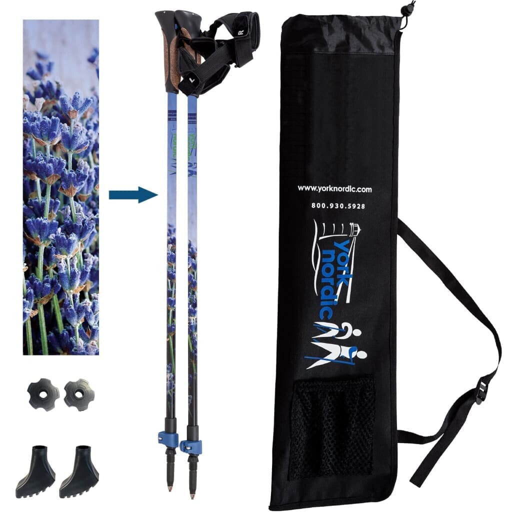 Official Nordic Walking Poles | Heights up to 6’2”
