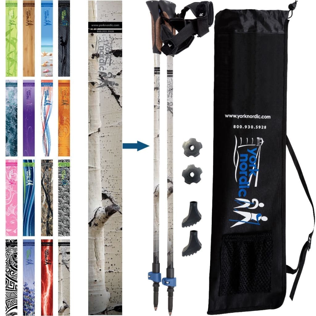 Official Nordic Walking Poles | Heights up to 6’2”