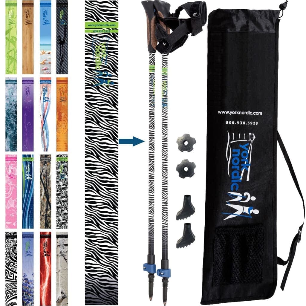 Official Nordic Walking Poles | Heights up to 6’2”